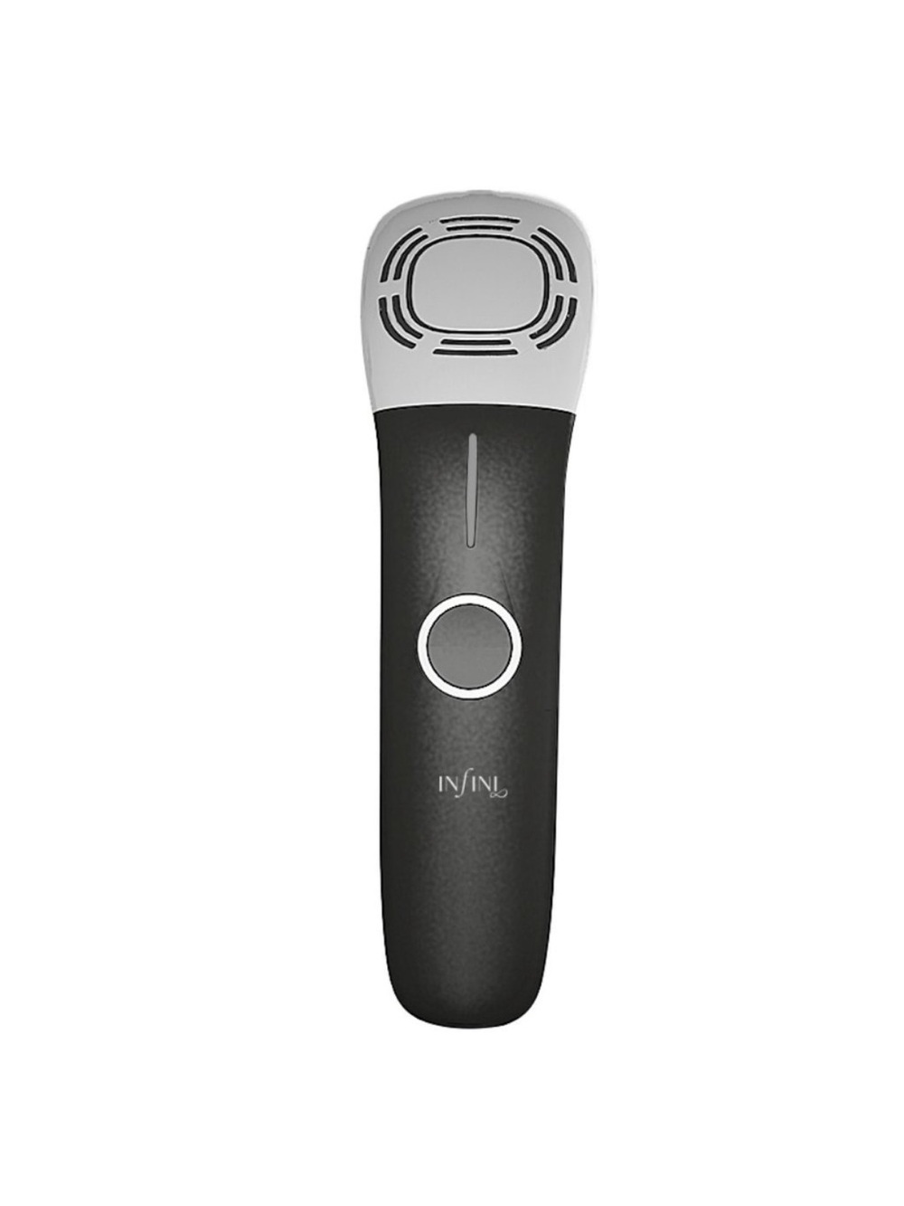 INFINI Facial Massager Device in Black and White